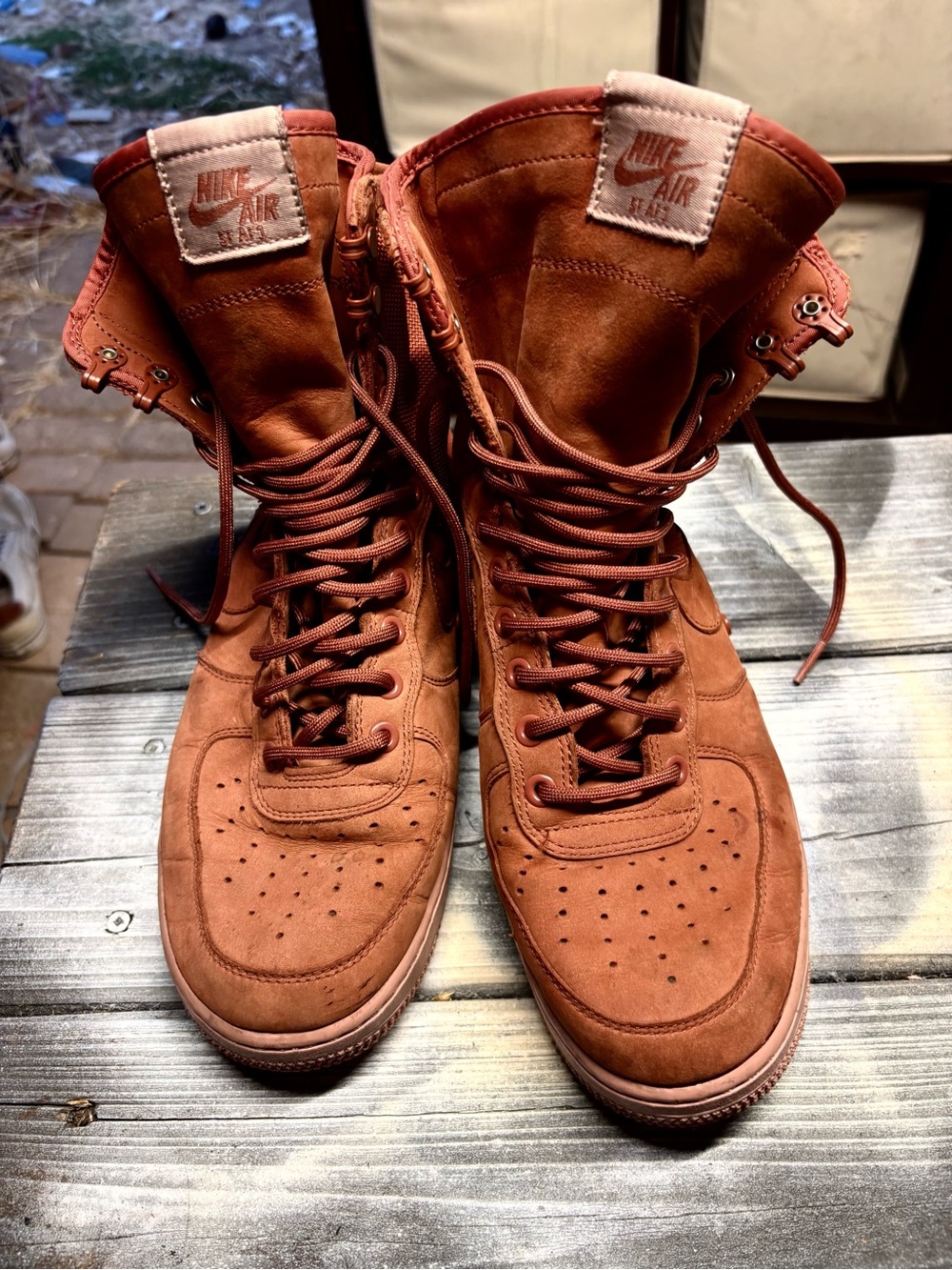 Nike Air Force 1 High '82 'Copper' sneakers in US 10 #airforce1 size 10 women